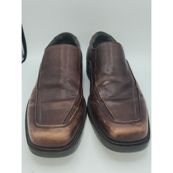 Johnston and Murphy Square Toe Pull-On Dress Shoe Loafer Men's size 8 - Picture 3 of 5